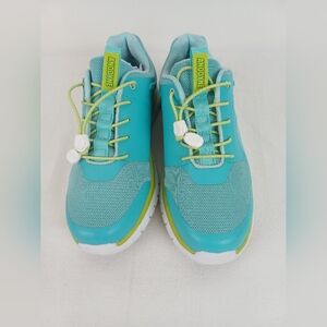 Anodyne Sneakers Womens No. 23 Runner Teal Lime Shoes Size 8 W